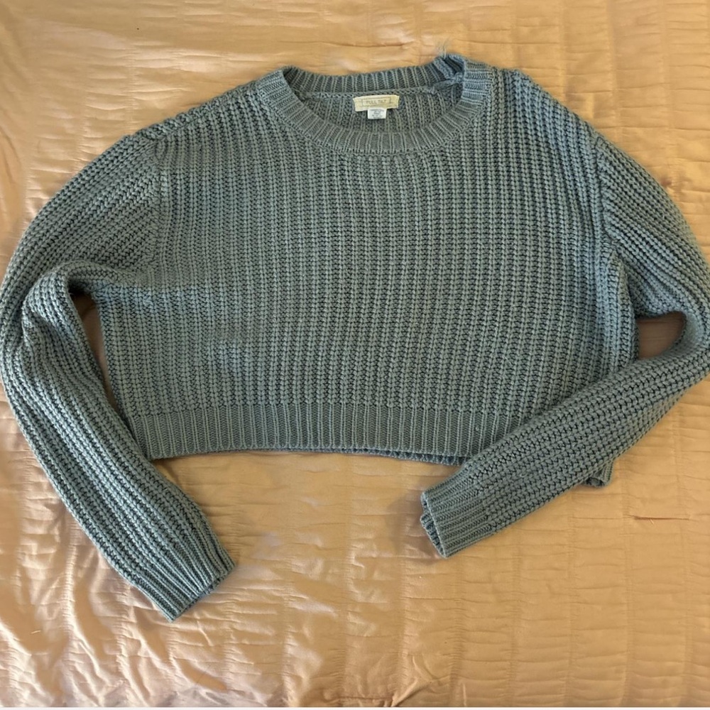 Blue full tilt sweater